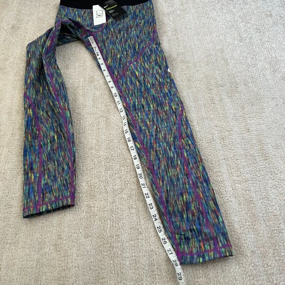 NWT Nike Pro Hyperwarm Multicolor Tights Leggings M - Picture 5 of 9